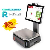 Весы с печатью этикеток M-ER 727 PM-15.2 (VISION-AI, 15", USB, Ethernet, Wi-Fi)