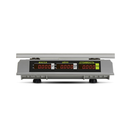 Торговые настольные весы M-ER 326 AC-15.2 "Slim" LED Белые Торговые настольные весы M-ER 326 AC-15.2 "Slim" LED Белые
