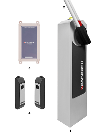 Комплект автоматического шлагбаума "RBM-L Оптимум GSM"