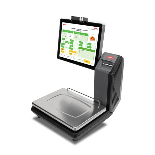 Весы с печатью этикеток M-ER 723 PM-15.2 (VISION-AI 15", USB, Ethernet, Wi-Fi)