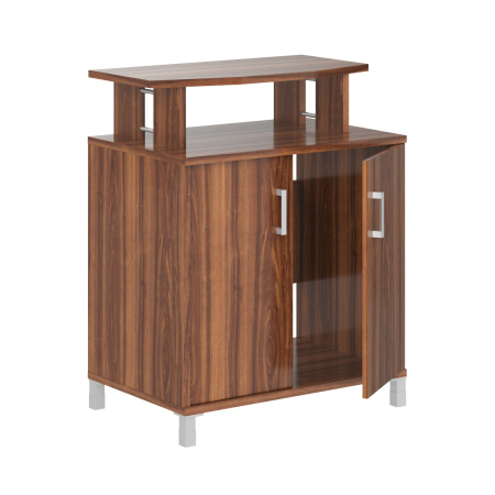 Фригобар с опорами B 450.1 Орех Даллас 900х900х1145 BORN