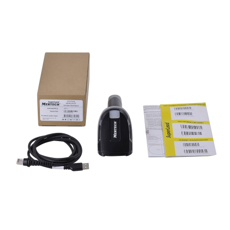 Проводной сканер штрих-кода MERTECH 2410 P2D SUPERLEAD USB Black Проводной сканер штрих-кода MERTECH 2410 P2D SUPERLEAD USB Black